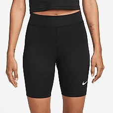 ДАМСКИ КЪС КЛИН NIKE NSW CLSC HR 8IN SHORT ЧЕРЕН