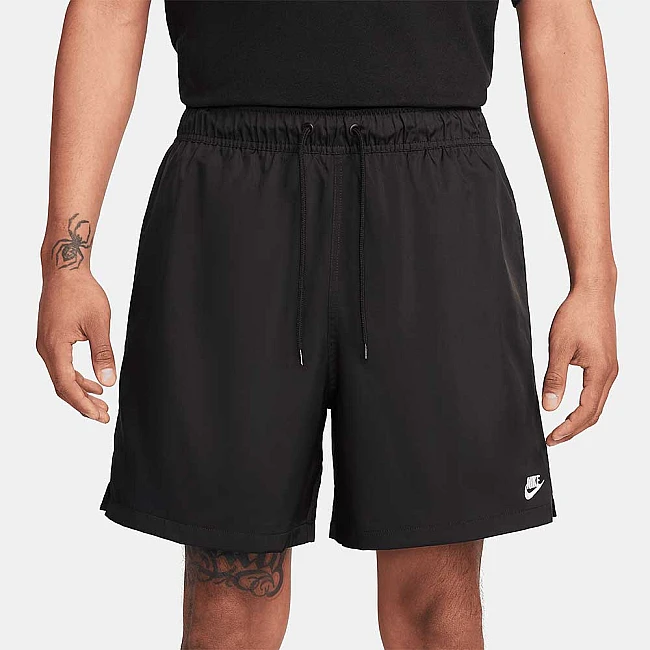 МЪЖКИ КЪСИ ПАНТАЛОНИ NIKE CLUB FLOW SHORT ЧЕРНИ