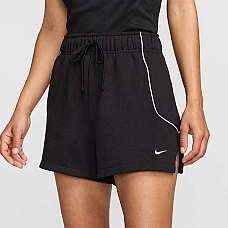 ДАМСКИ КЪСИ ПАНТАЛОНИ NIKE NSW STREET HR 2IN FLC SHORT ЧЕРНИ