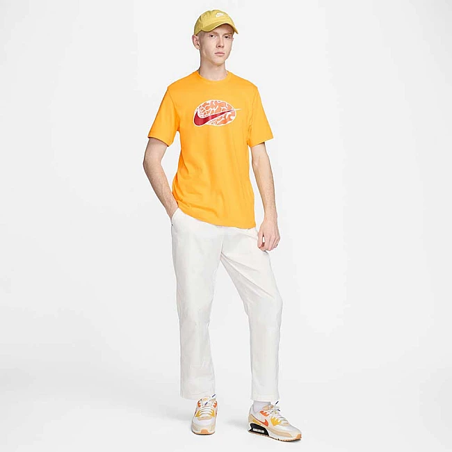 МЪЖКА ТЕНИСКА NIKE NSW TEE 12MO SWOOSH ЖЪЛТА