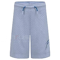 ДЕТСКИ КЪСИ ПАНТАЛОНИ ЗА МОМЧЕ NIKE B JORDAN OFF COURT FLIGHT MESH SHORT СИВО-СИНИ