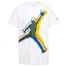 ДЕТСКА ТЕНИСКА ЗА МОМЧЕ NIKE B JUMPMAN HBR HAZE OUT S/S БЯЛА