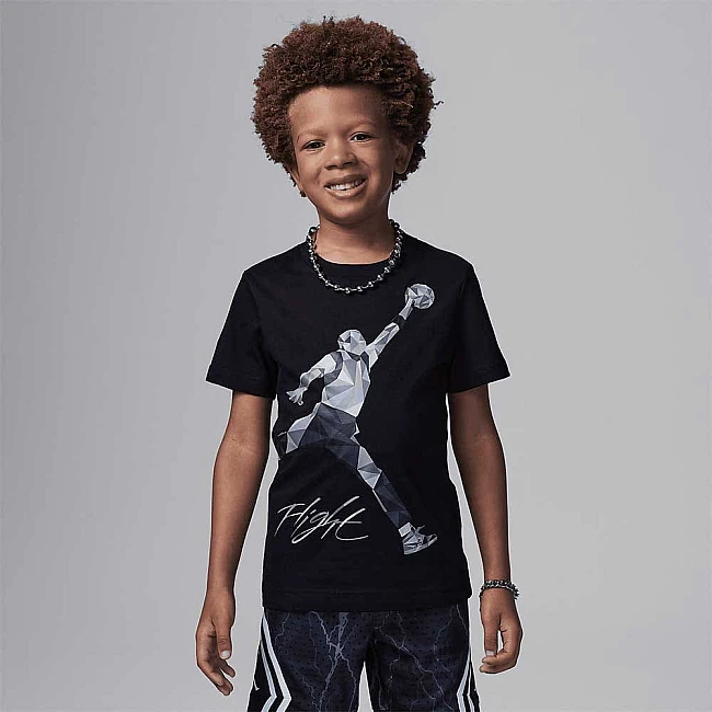 ДЕТСКА ТЕНИСКА NIKE B JORDAN JUMPMAN HBR HEIRLOOM SS TE ЧЕРНА