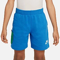ДЕТСКИ КЪСИ ПАНТАЛОНИ ЗА МОМЧЕ NIKE B NSW FT SHORT СИНИ
