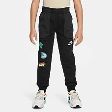 ДЕТСКО ДОЛНИЩЕ ЗА МОМЧЕ NIKE B NSW FLC JOGGER ЧЕРНО