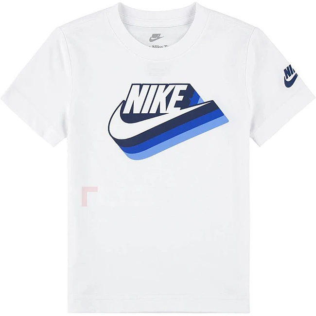 ДЕТСКА ТЕНИСКА ЗА МОМЧЕ NIKE B GRADIENT FUTURA SS TEE БЯЛА