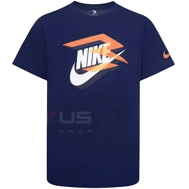 ДЕТСКА ТЕНИСКА NIKE B MASH UP 2.0 TEE ТЪМНОСИНЯ