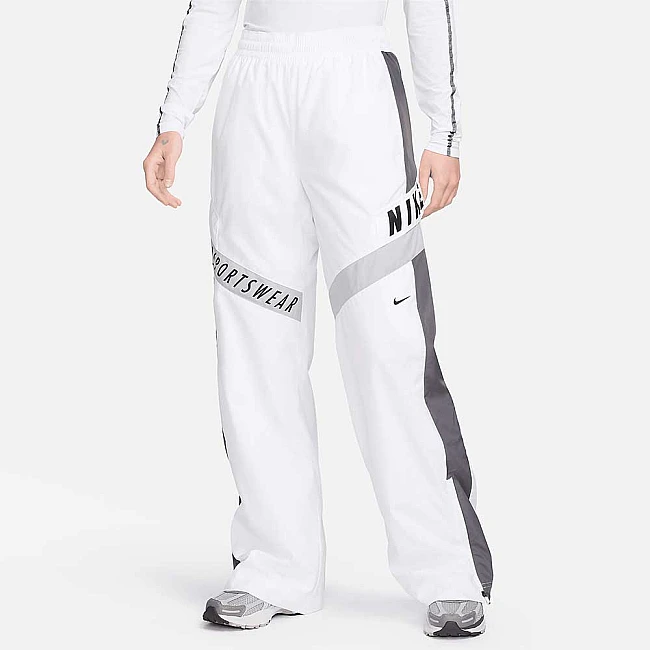 ДАМСКО ДОЛНИЩЕ NIKE NSW WVN OS PANT HR SW БЯЛО