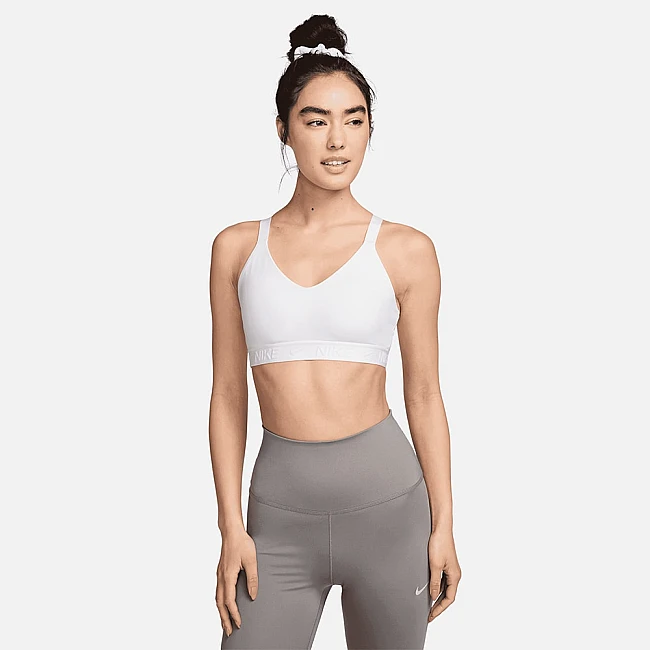 ДАМСКИ СПОРТЕН СУТИЕН NIKE DF INDY MED SPT BRA БЯЛ