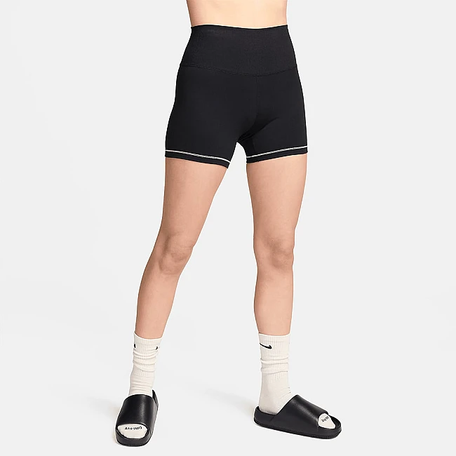ДАМСКИ КЪС КЛИН NIKE DF ONE HR 5IN SHORT RIB ЧЕРЕН