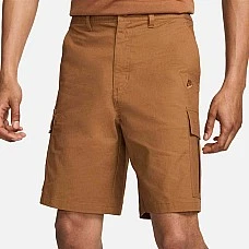 МЪЖКИ КЪСИ ПАНТАЛОНИ NIKE CLUB WVN CARGO SHORT КАФЯВИ
