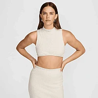 ДАМСКИ ПОТНИК NSW CHLL KNT RIB CRP TNK БЕЖОВ