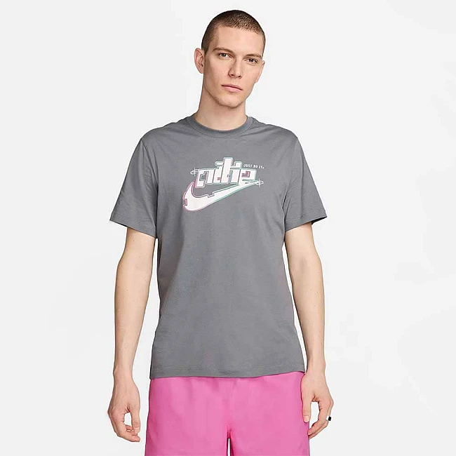 МЪЖКА ТЕНИСКА NIKE NSW TEE OC HBR PK4 ТЪМНОСИВА