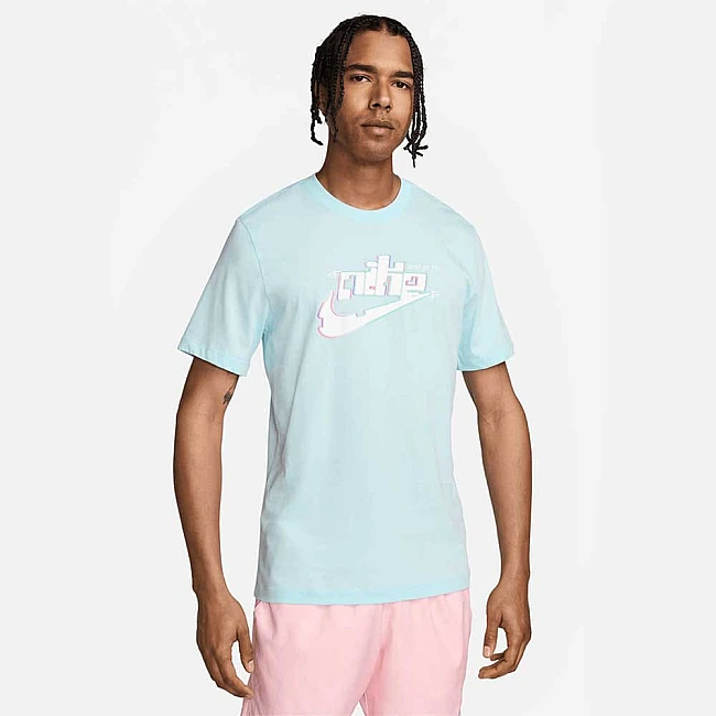 МЪЖКА ТЕНИСКА NIKE NSW TEE OC HBR PK4 СВЕТЛОСИНЯ