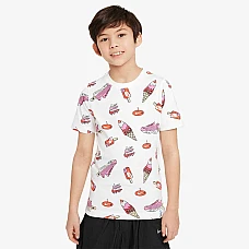 ДЕТСКА ТЕНИСКА NIKE NSW TEE KC2.3 SOLE FOOD БЯЛА
