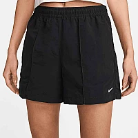 ДАМСКИ КЪСИ ПАНТАЛОНИ NIKE NSW ESSNTL MR 5IN WVN SHRT ЧЕРНИ