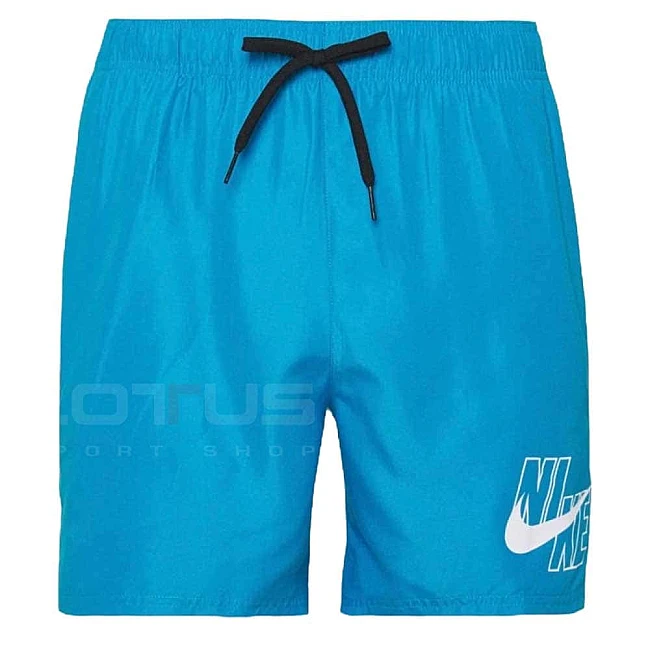 МЪЖКИ ПЛУВНИ ШОРТИ NIKE NESSA566-406 LOGO 5IN VOLLEY SHORT СИНИ - Lotus Sport