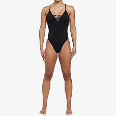 ДАМСКИ БАНСКИ NIKE NESSE238-001 SNEAKERKINI 2.0 ЧЕРЕН