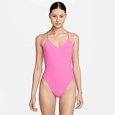 ДАМСКИ БАНСКИ NIKE NESSE244-652 T-BACK ONE PIECE РОЗОВ