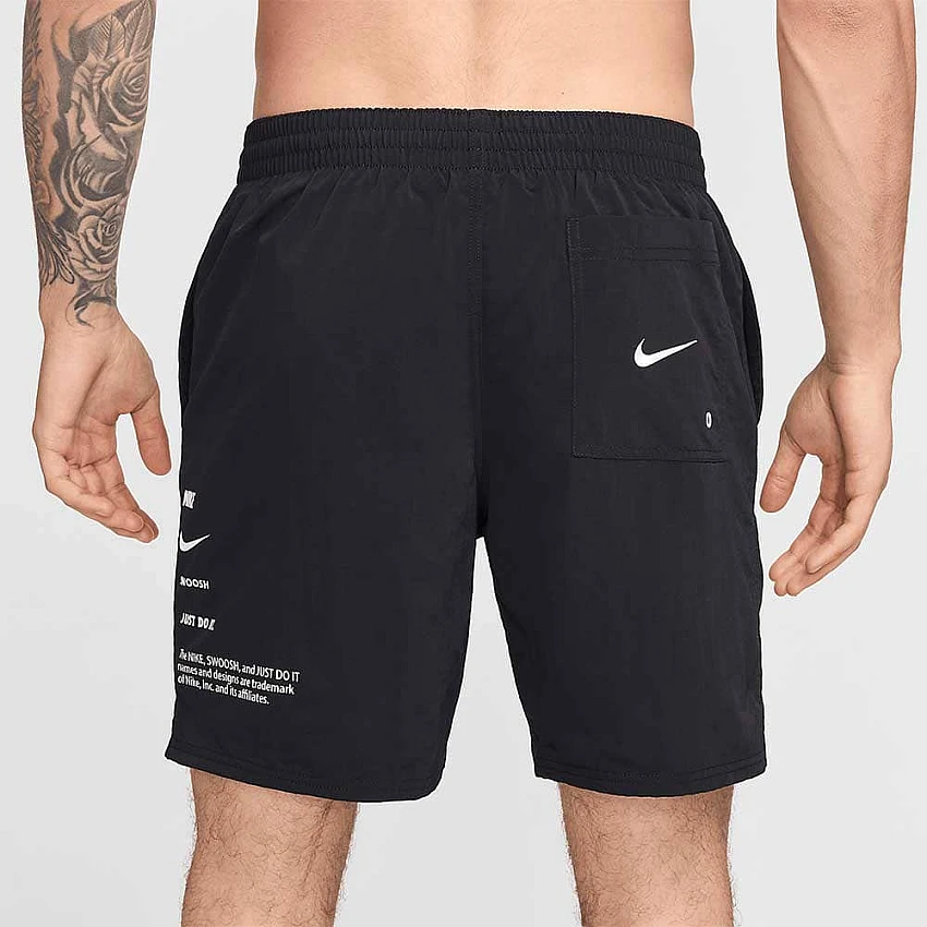 МЪЖКИ ПЛУВНИ ШОРТИ NIKE NESSE506-001 7IN VOLLEY SHORT ЧЕРНИ | Цени