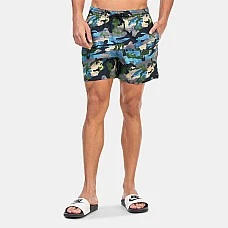 МЪЖКИ ПЛУВНИ ШОРТИ NIKE NESSE548-001 CLASSIC CAMO ЧЕРНИ/СИНИ/ЗЕЛЕНИ