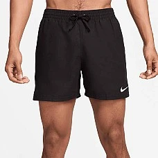 МЪЖКИ ПЛУВНИ ШОРТИ NIKE NESSE559-001 LOGO TAPE 5IN VOLLEY SHORT ЧЕРНИ