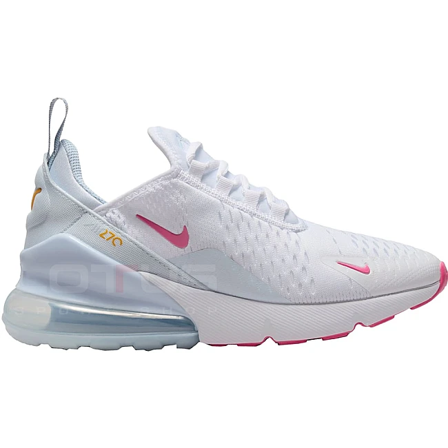 ДЕТСКИ МАРАТОНКИ ЗА МОМИЧЕ NIKE AIR MAX 270 (GS) БЕЛИ/СИВО-СИНИ