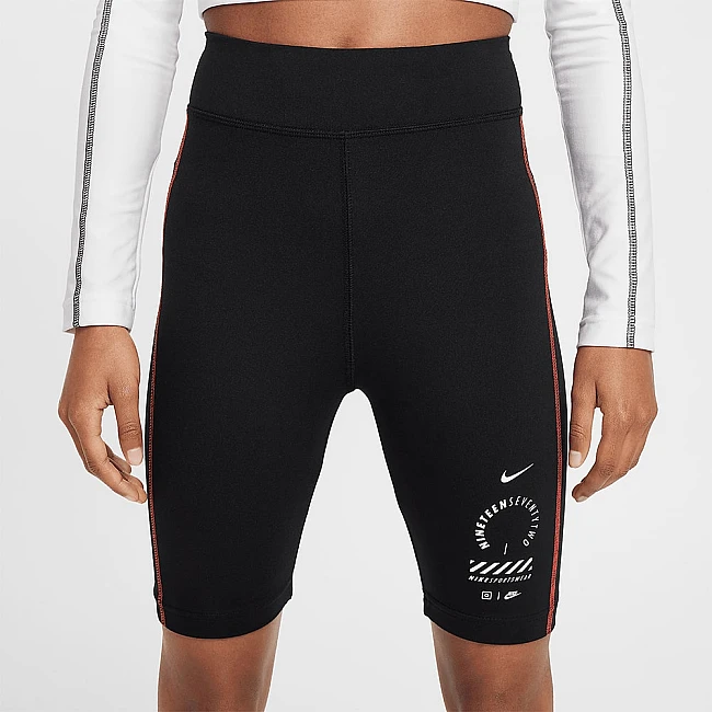 ДЕТСКИ КЪС КЛИН ЗА МОМИЧЕ NIKE NSW 7IN BIKE SHORT SW ЧЕРЕН