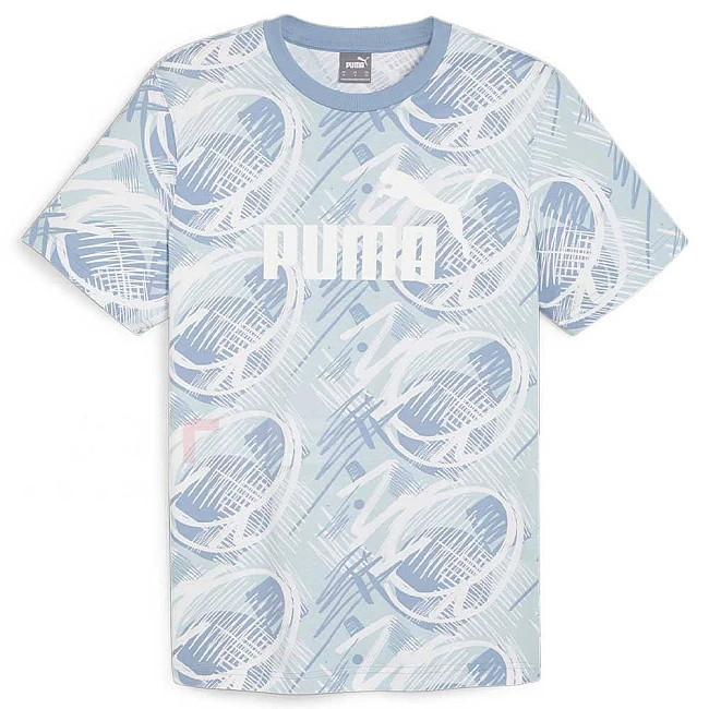 МЪЖКА ТЕНИСКА PUMA 67893820 POWER AOP TEE СВЕТЛОСИНЯ