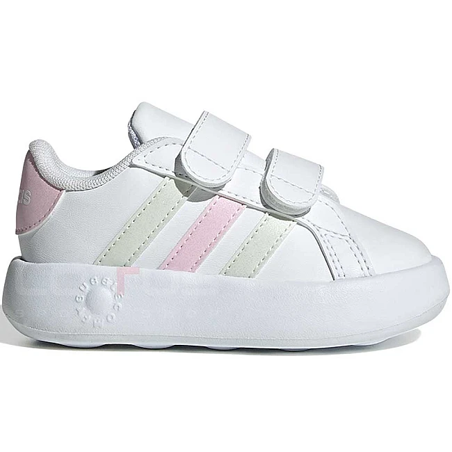 ДЕТСКИ ОБУВКИ ЗА МОМИЧЕ ADIDAS IH4884 GRAND COURT 2.0 CF БЕЛИ
