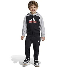 ДЕТСКИ СПОРТЕН ЕКИП ЗА МОМЧЕ ADIDAS IV7447 LK BL FL TS ЧЕРЕН/СИВ