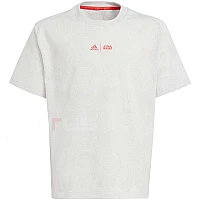 ДЕТСКА ТЕНИСКА ЗА МОМЧЕ ADIDAS IW0647 J SW ZNE TEE СИВА