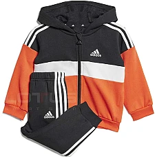 БЕБЕШКИ СПОРТЕН ЕКИП ЗА МОМЧЕ ADIDAS IW3491 I 3S TIB FL TS ЧЕРЕН/ОРАНЖЕВ