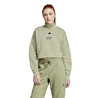 ДАМСКА БЛУЗА ADIDAS JE3899 W BLUV Q3 C SWT ЗЕЛЕНА