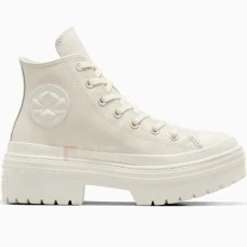 ДАМСКИ ОБУВКИ CONVERSE A10370C CHUCK TAYLOR AS LUGGED HEEL LTHR БЕЖОВИ