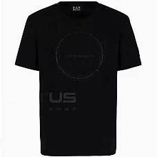 МЪЖКА ТЕНИСКА EA7 EMPORIO ARMANI 3DPT39-1200 TRAIN LOGO SERIES M TEE SS MILANO ЧЕРНА