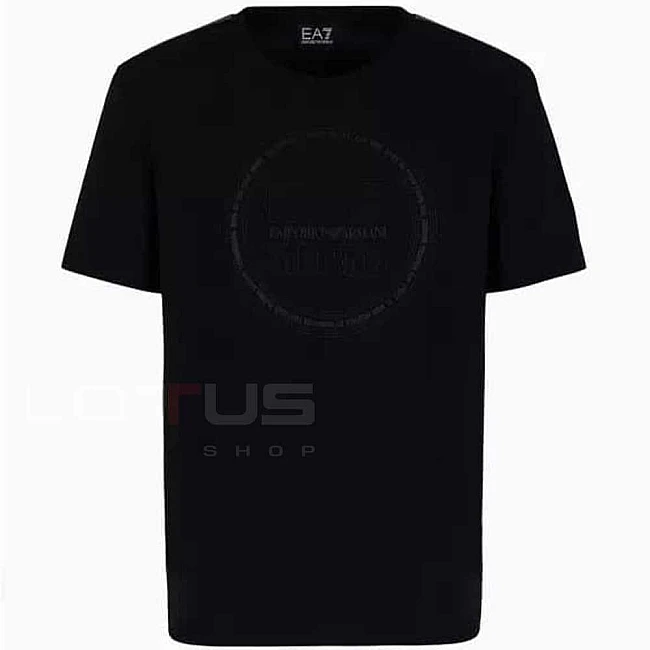 МЪЖКА ТЕНИСКА EA7 EMPORIO ARMANI 3DPT39-1200 TRAIN LOGO SERIES M TEE SS MILANO ЧЕРНА