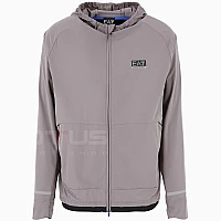 МЪЖКО ГОРНИЩЕ EA7 EMPORIO ARMANI 6DPM57-1992 VENTUS7 M HOODIE FZ PL ST СИВО