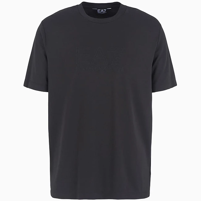 МЪЖКА ТЕНИСКА EA7 EMPORIO ARMANI 6DPT71-1200 TRAIN LUX M TEE SS MODAL BIG LOGO ЧЕРНА