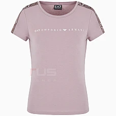 ДАМСКА ТЕНИСКА EA7 EMPORIO ARMANI 6DTT03-1341 NATURAL VENTUS7 W TEE РОЗОВА