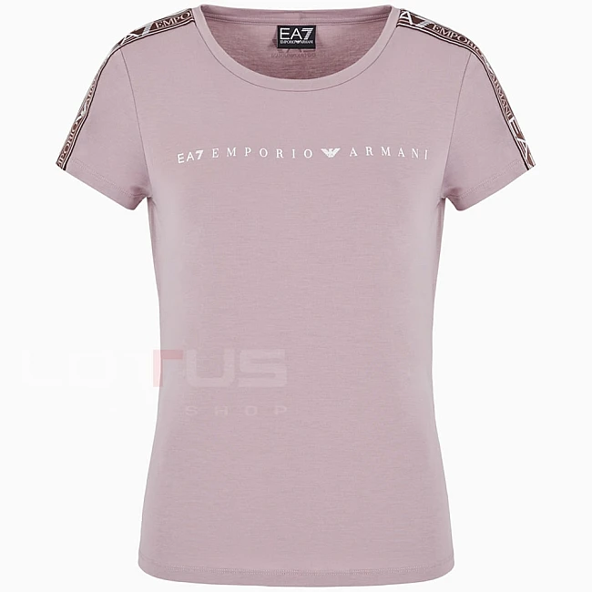 ДАМСКА ТЕНИСКА EA7 EMPORIO ARMANI 6DTT03-1341 NATURAL VENTUS7 W TEE РОЗОВА