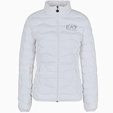 ДАМСКО ЯКЕ EA7 EMPORIO ARMANI 8NTB21-1100 TRAIN CORE LADY W ECO DOWN JACKET БЯЛО