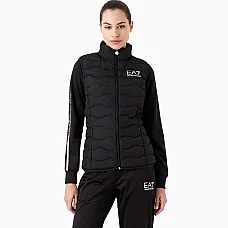 ДАМСКИ ЕЛЕК EA7 EMPORIO ARMANI 8NTQ08-1200 TRAIN CORE LADY W ECO DOWN VEST ЧЕРЕН