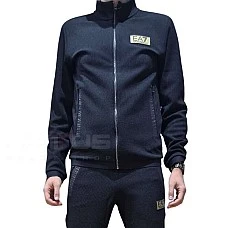 МЪЖКО ГОРНИЩЕ EA7 EMPORIO ARMANI 3DPM11-1200 TRAIN GOLD LABEL M T-TOP FZ PQ ЧЕРНО
