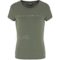ДАМСКА ТЕНИСКА EA7 EMPORIO ARMANI 6DTT03-1898 NATURAL VENTUS7 W TEE ЗЕЛЕНА