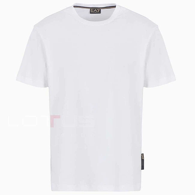 МЪЖКА ТЕНИСКА EA7 EMPORIO ARMANI 7M000023-U0002 TRAIN GOLD LABEL M TEE SS CO БЯЛА