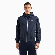 МЪЖКО ЯКЕ EA7 EMPORIO ARMANI 8NPB21-1562 TRAIN CORE ID M HOODED JACKET PA ТЪМНОСИНЬО
