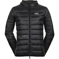 МЪЖКО ЯКЕ EA7 EMPORIO ARMANI 8NPB24-1200 TRAIN CORE ID M DOWN LIGHT HOODED JACKET ЧЕРНО