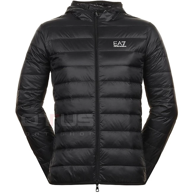 МЪЖКО ЯКЕ EA7 EMPORIO ARMANI 8NPB24-1200 TRAIN CORE ID M DOWN LIGHT HOODED JACKET ЧЕРНО