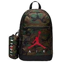 РАНИЦА NIKE JORDAN AIR SCHOOL BACKPACK ЗЕЛЕНА/КАФЯВА